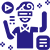 Visual and Active Learning Icon